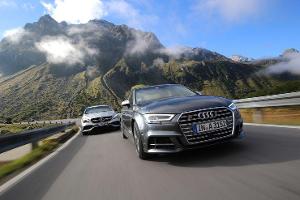Audi S3 Limousine 2.0 TFSI Quattro, Mercedes-AMG CLA 45 4Matic