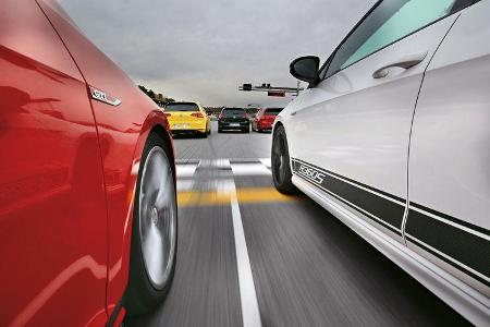 VW Golf, Versionsvergleich, Performance