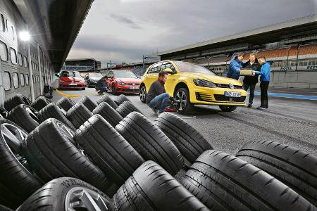 VW Golf, Versionsvergleich, Performance