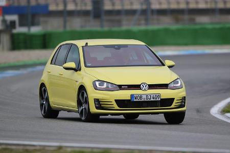 VW Golf, Versionsvergleich, Performance