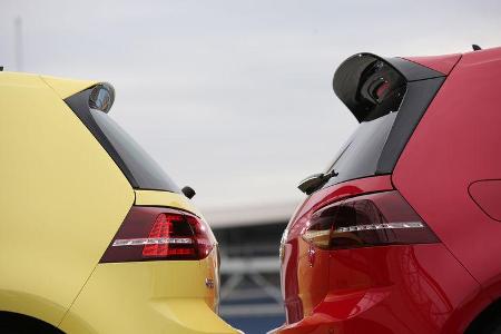 VW Golf, Versionsvergleich, Performance