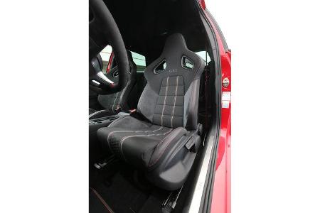 VW Golf, Versionsvergleich, Performance