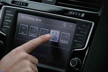 VW Golf, Versionsvergleich, Performance