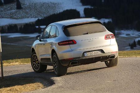 Porsche Macan, Heckansicht