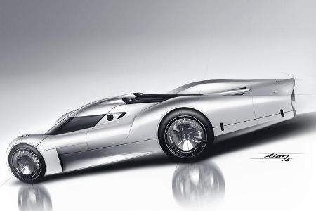 Porsche 908-04 Concept - Le Mans Studie