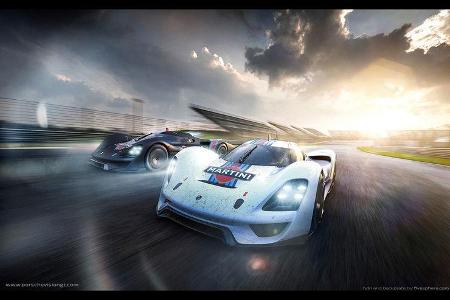 Porsche 908-04 Concept - Le Mans Studie