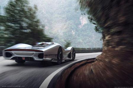 Porsche 908-04 Concept - Le Mans Studie