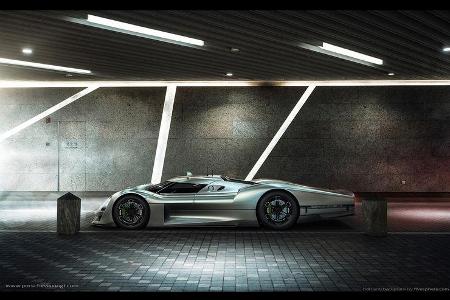 Porsche 908-04 Concept - Le Mans Studie
