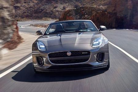 Jaguar F-Type Modelljahr 2018.