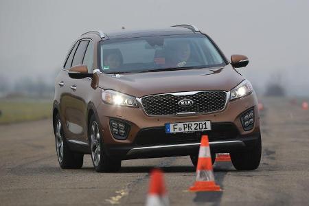 Kia Sorento 2.2 CRDi 4WD, Frontansicht