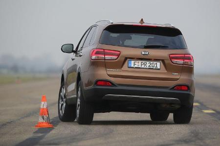 Kia Sorento 2.2 CRDi 4WD, Heckansicht