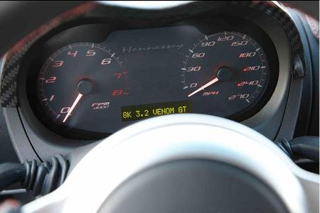 Hennessey Venom GT, Cockpit