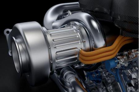 Mercedes V& Turbo Motor 2014