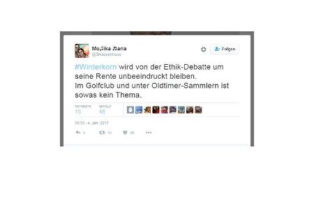 Reaktionen auf die Rente von Martin Winterkorn im Internet