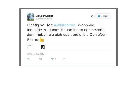 Reaktionen auf die Rente von Martin Winterkorn im Internet
