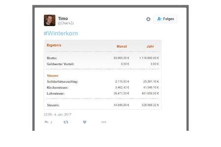 Reaktionen auf die Rente von Martin Winterkorn im Internet