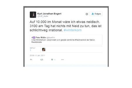 Reaktionen auf die Rente von Martin Winterkorn im Internet