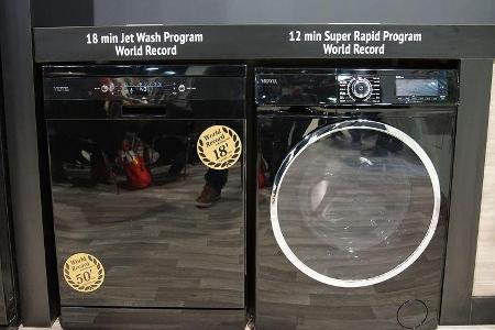 CES 2017, schnelle Waschmaschine, schneller Geschirrspüler