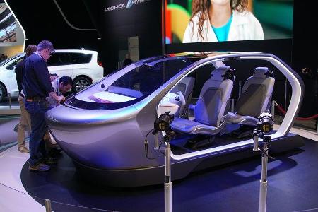 CES 2017, Chrysler Kabine