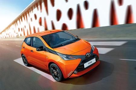 Toyota Aygo, Frontansicht