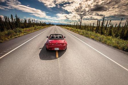 Mit dem Mazda MX-5 nach Alaska, Reise, Impression