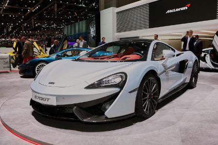 McLaren 570GT, Neuvorstellung, Sitzprobe, Sports Series, Autosalon Genf, 02/2016