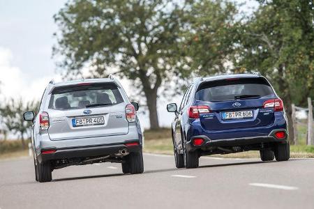 Subaru Outback 2.0D, Subaru Forester 2.0D