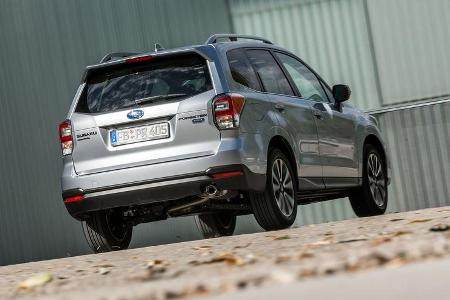 Subaru Forester 2.0D, Heckansicht