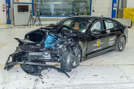 EuroNCAP Crashtest Kia Stinger