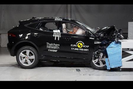 EuroNCAP Crashtest Jaguar E-Pace