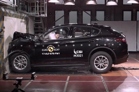EuroNCAP-Crashtest Alfa Stelvio