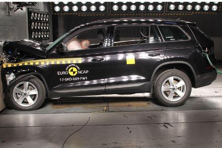 EuroNCAP-Crashtest 2017 Skoda Kodiaq