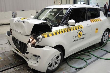EuroNCAP-Crashtest 2017 Suzuki Swift