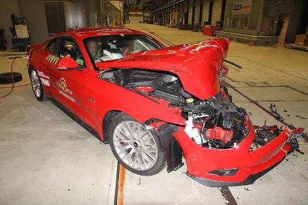 Crashtest Ford Mustang 2017