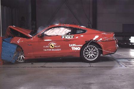 Crashtest Ford Mustang 2017