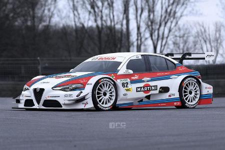 Alfa Romeo Giulia - DTM-Version - Photoshop