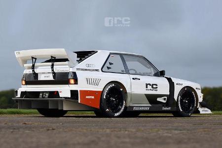 Audi Sport Quattro - Photoshop