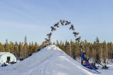 Daniel Bodin - Schneemobil - Stunt - 2017