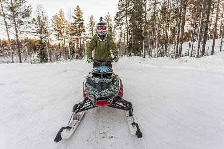 Daniel Bodin - Schneemobil - Stunt - 2017