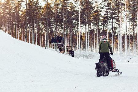 Daniel Bodin - Schneemobil - Stunt - 2017