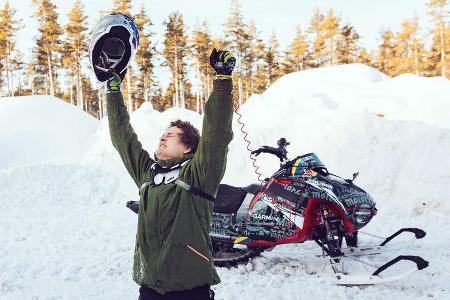 Daniel Bodin - Schneemobil - Stunt - 2017