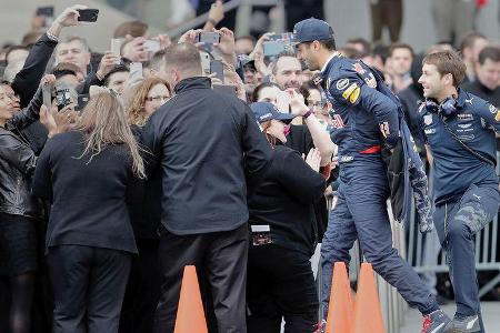 Red Bull-Showrun - Daniel Ricciardo - Houston - Formel 1 - 2017