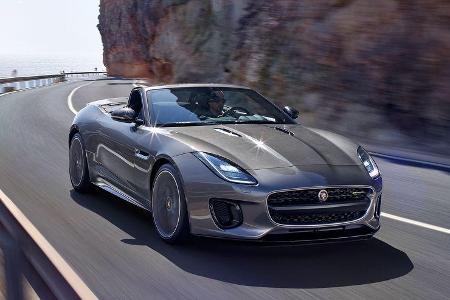 Jaguar F-Type Modelljahr 2018.