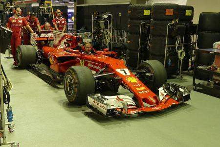 Ferrari - GP Singapur - Formel 1 - Mittwoch - 13.09.2017