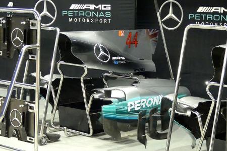 Mercedes - GP Singapur - Formel 1 - Mittwoch - 13.09.2017