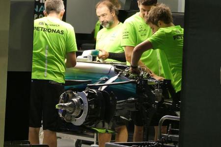 Mercedes - GP Singapur - Formel 1 - Mittwoch - 13.09.2017