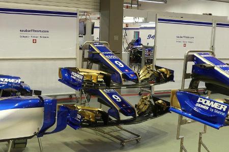 Sauber - GP Singapur - Formel 1 - Mittwoch - 13.09.2017