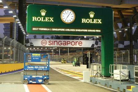 Impressionen - GP Singapur - Formel 1 - Mittwoch - 13.09.2017