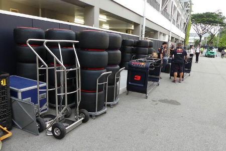 Red Bull - GP Singapur - Formel 1 - Mittwoch - 13.09.2017