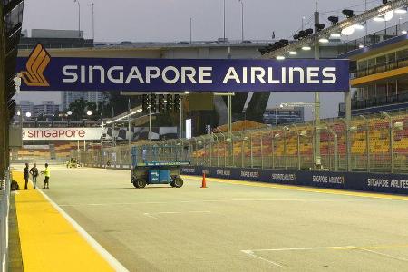 Impressionen - GP Singapur - Formel 1 - Mittwoch - 13.09.2017